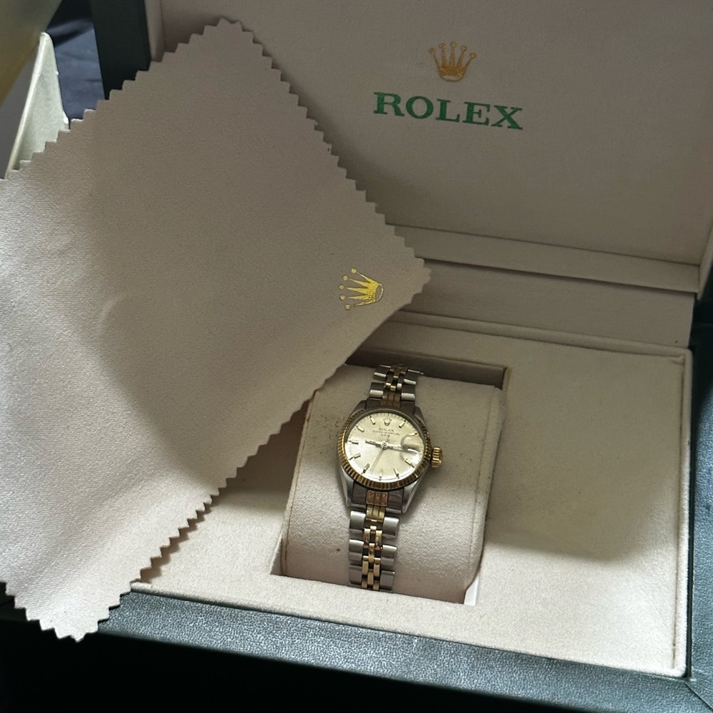 Rolex Ladies Datejust  26 mm Two Tone Jubilee Automatic Watch 6517 Circa 1967